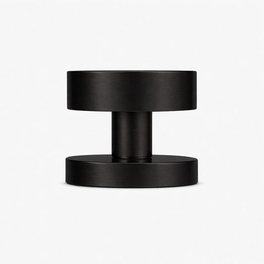Custom Colour Brass Mortice Door Knobs in Black