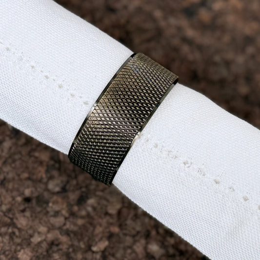 Brass Napkin Rings in Antique