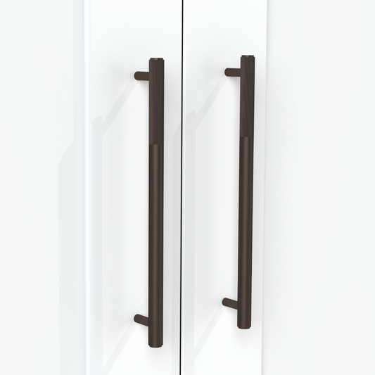 Brass Linear Cabinet Handle in Bronze