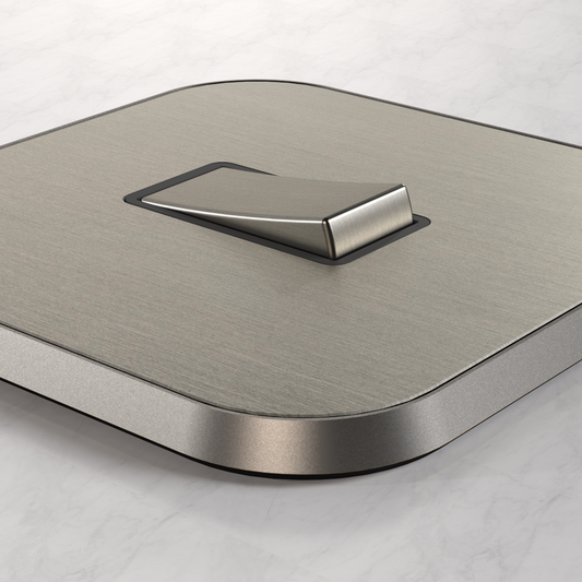 2G Rocker Light Switch (20A) in Silver