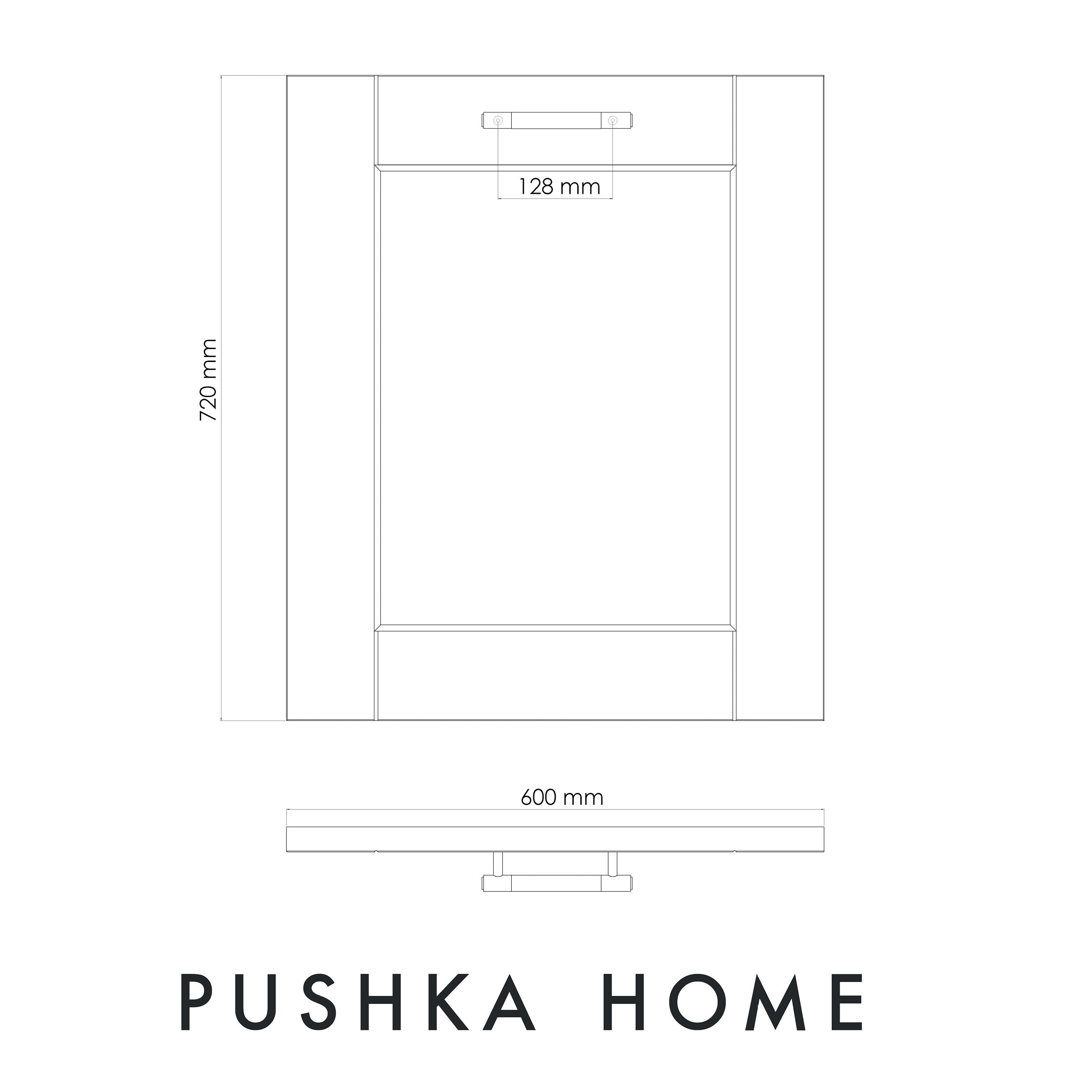 Brass & Green Leather Cabinet Handles in Gold