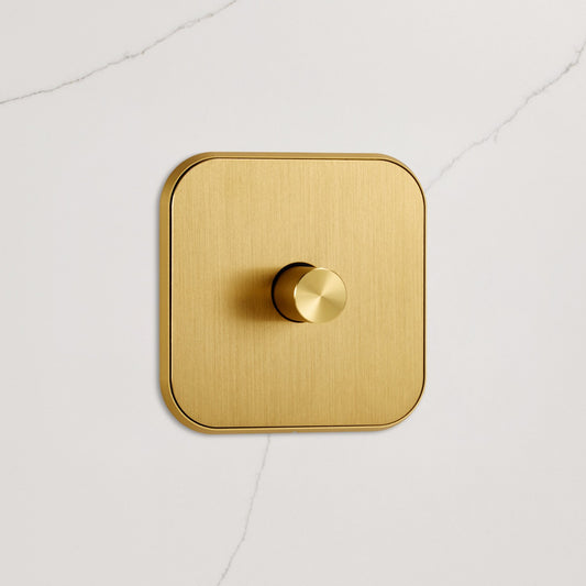 1G Dimmer Light Switch (150W) in Gold
