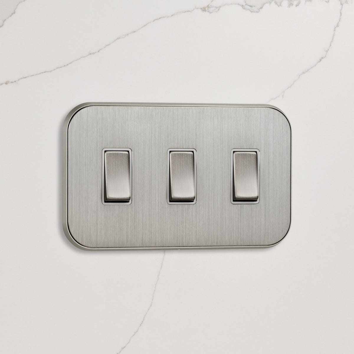 3G Rocker Light Switch (20A) in Silver