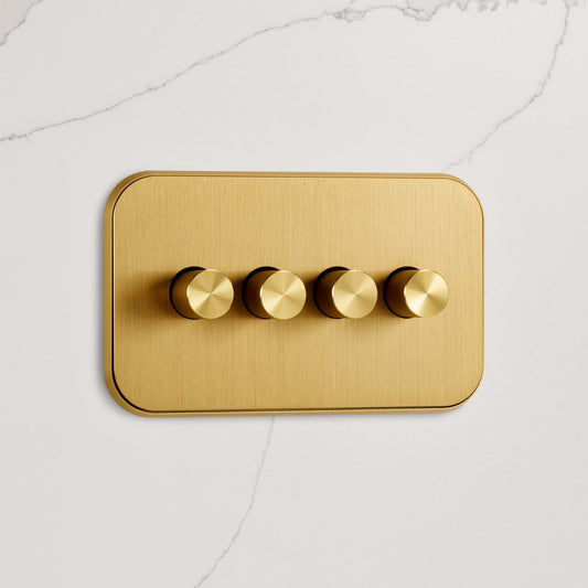 4G Dimmer Light Switch (150W) in Gold