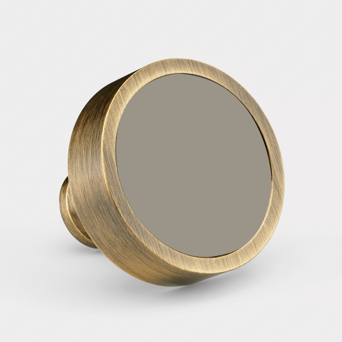 Custom Colour Brass Cabinet Knobs in Antique