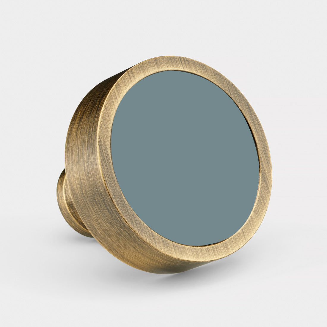 Custom Colour Brass Cabinet Knobs in Antique