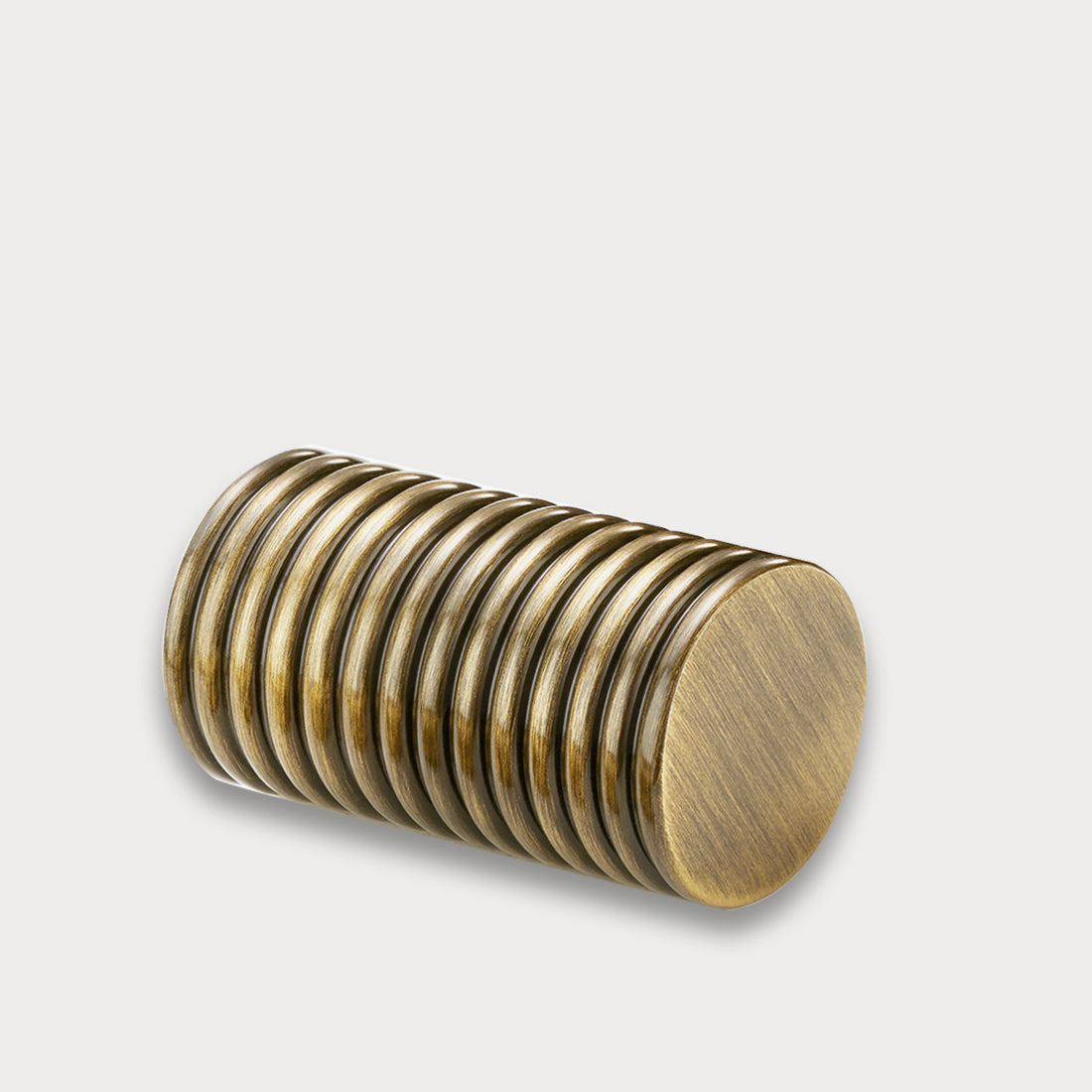 Fluted Cylinder Pulls in Antique