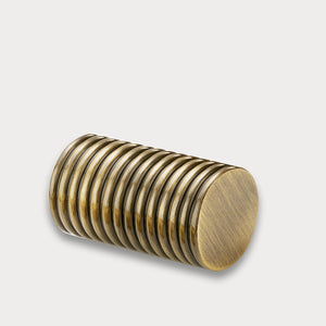 Fluted Cylinder Pulls in Antique