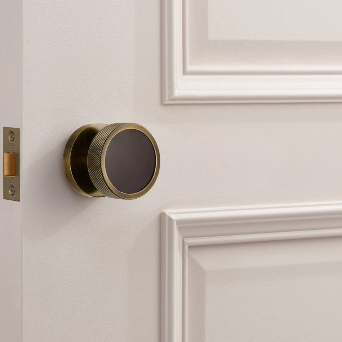 Brass Mortice Door Knobs in Antique