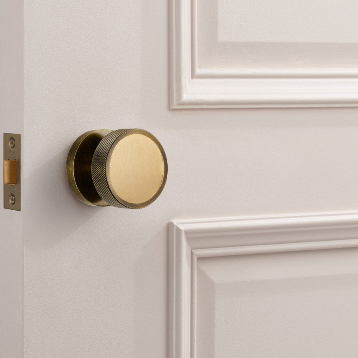 Brass Mortice Door Knobs in Antique