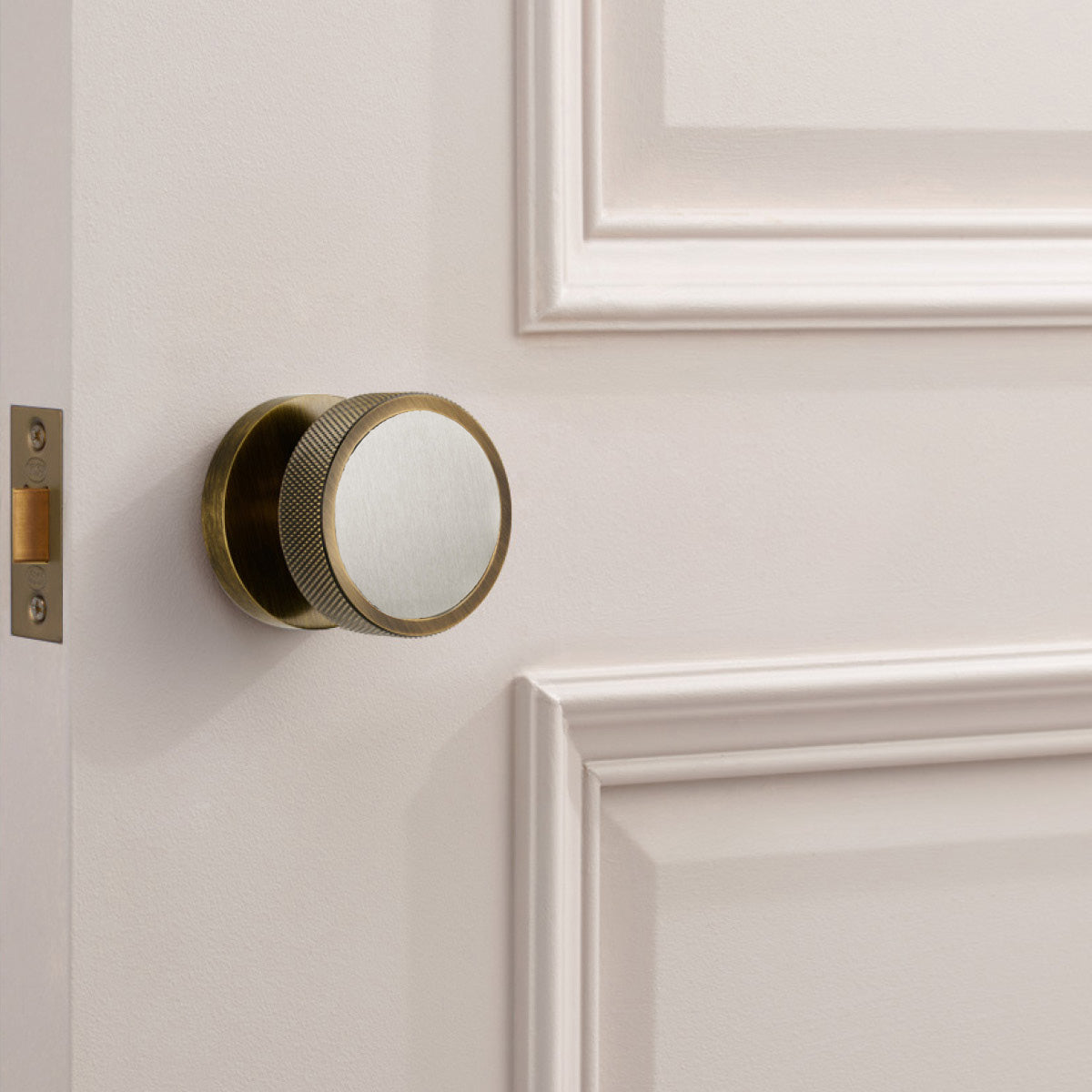Brass Mortice Door Knobs in Antique