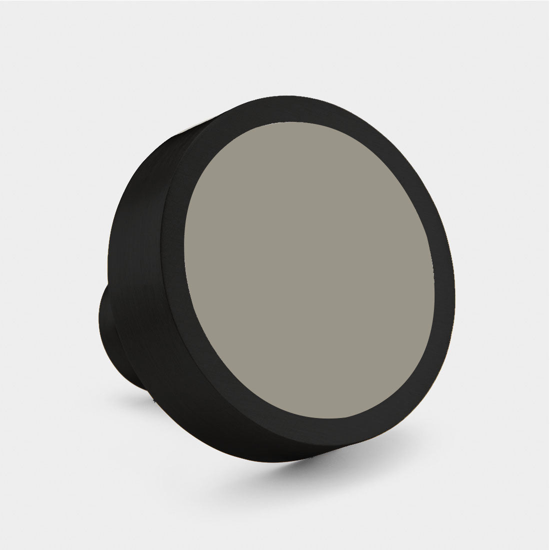 Custom Colour Brass Cabinet Knobs in Black