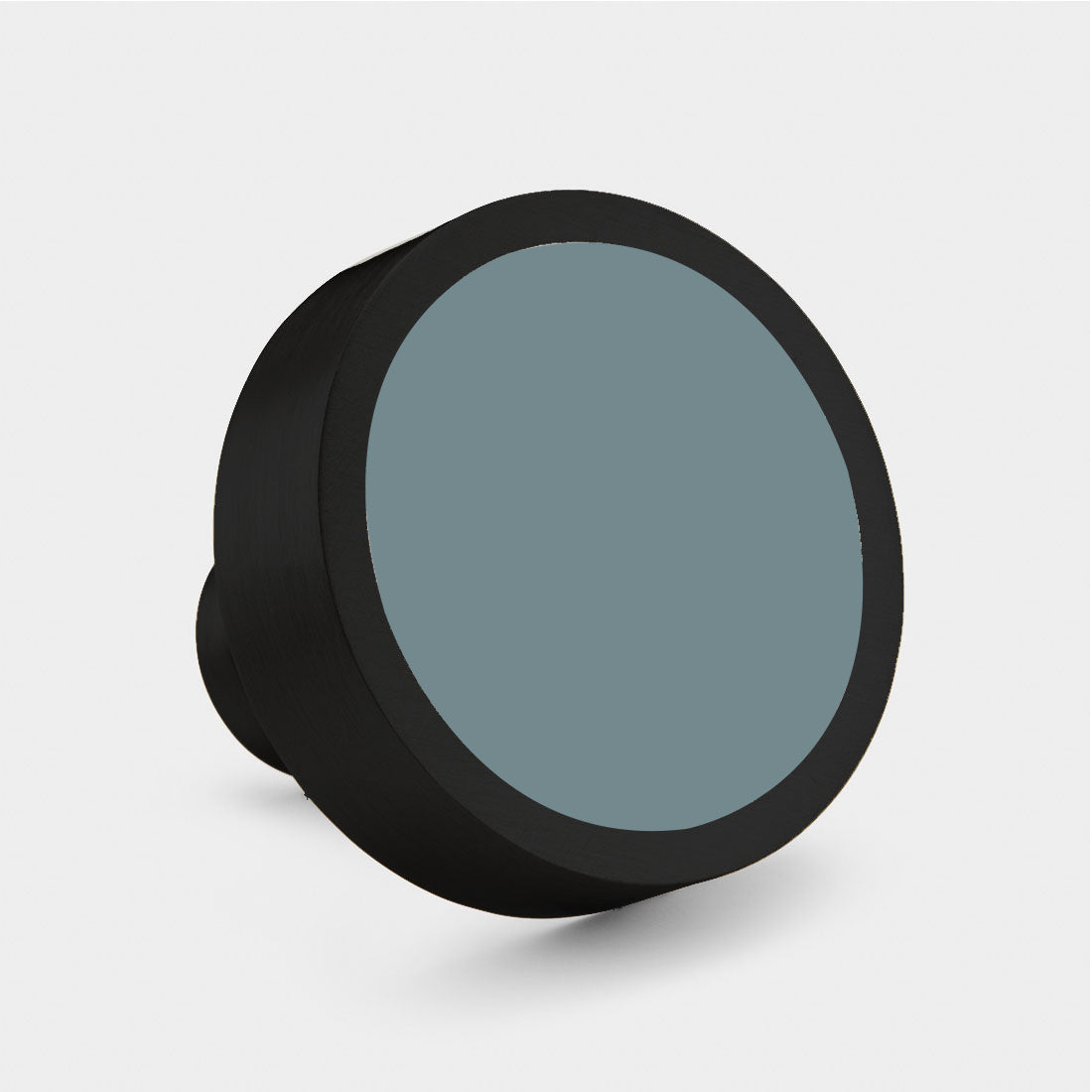 Custom Colour Brass Cabinet Knobs in Black