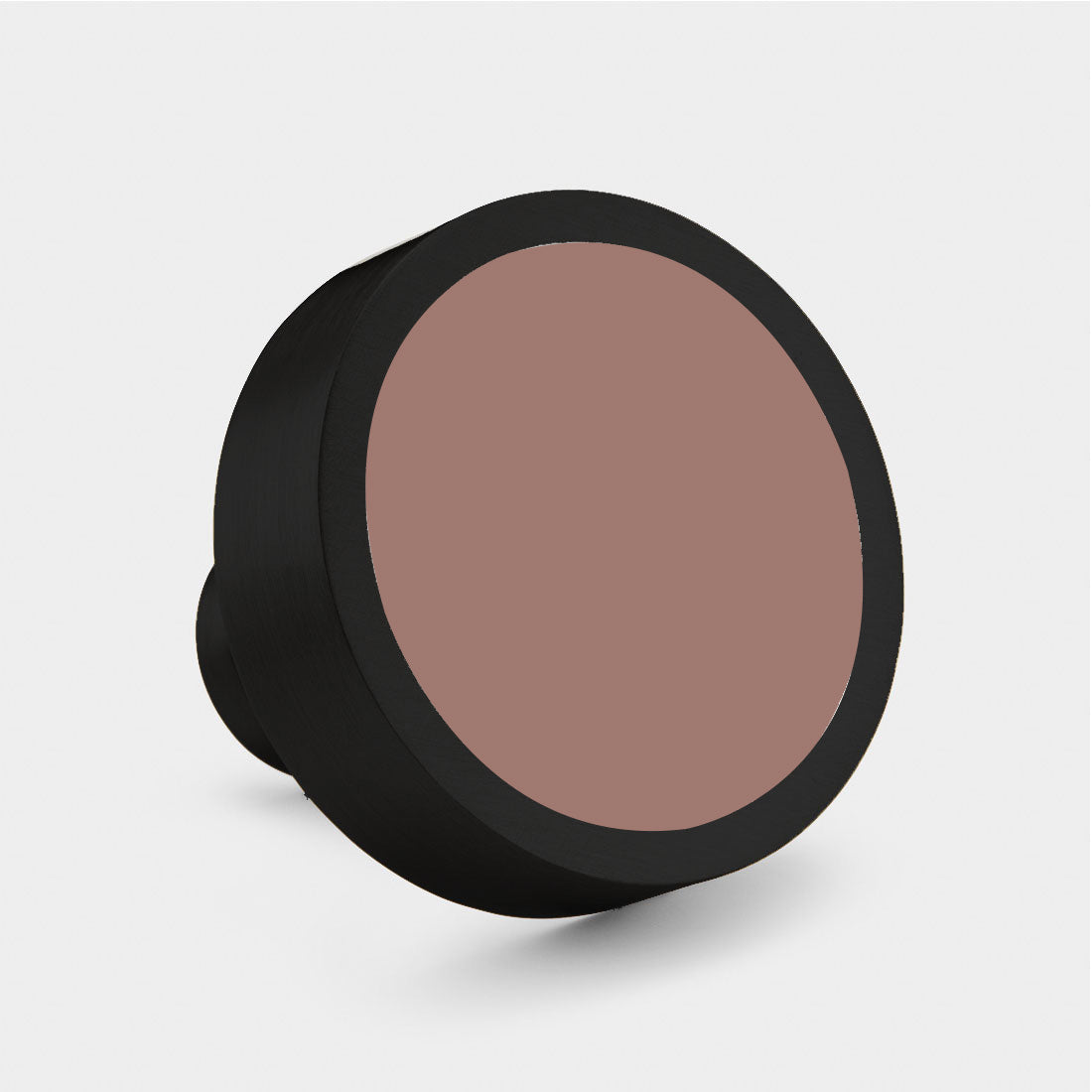 Custom Colour Brass Cabinet Knobs in Black