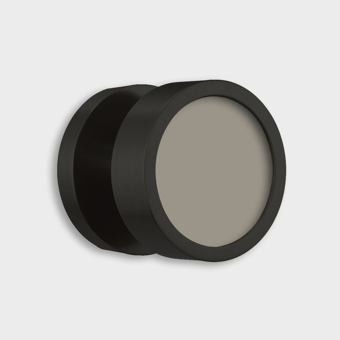 Custom Colour Brass Mortice Door Knobs in Black