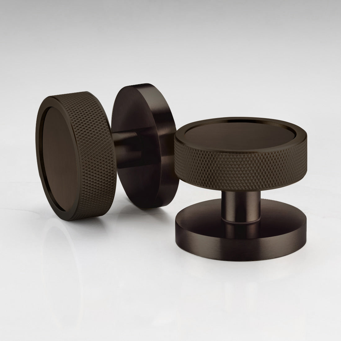 Brass Mortice Door Knobs in Bronze
