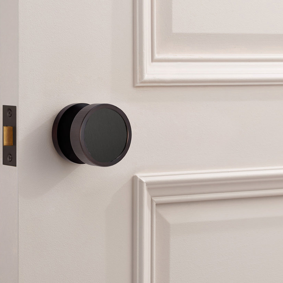 Brass Mortice Door Knobs in Bronze