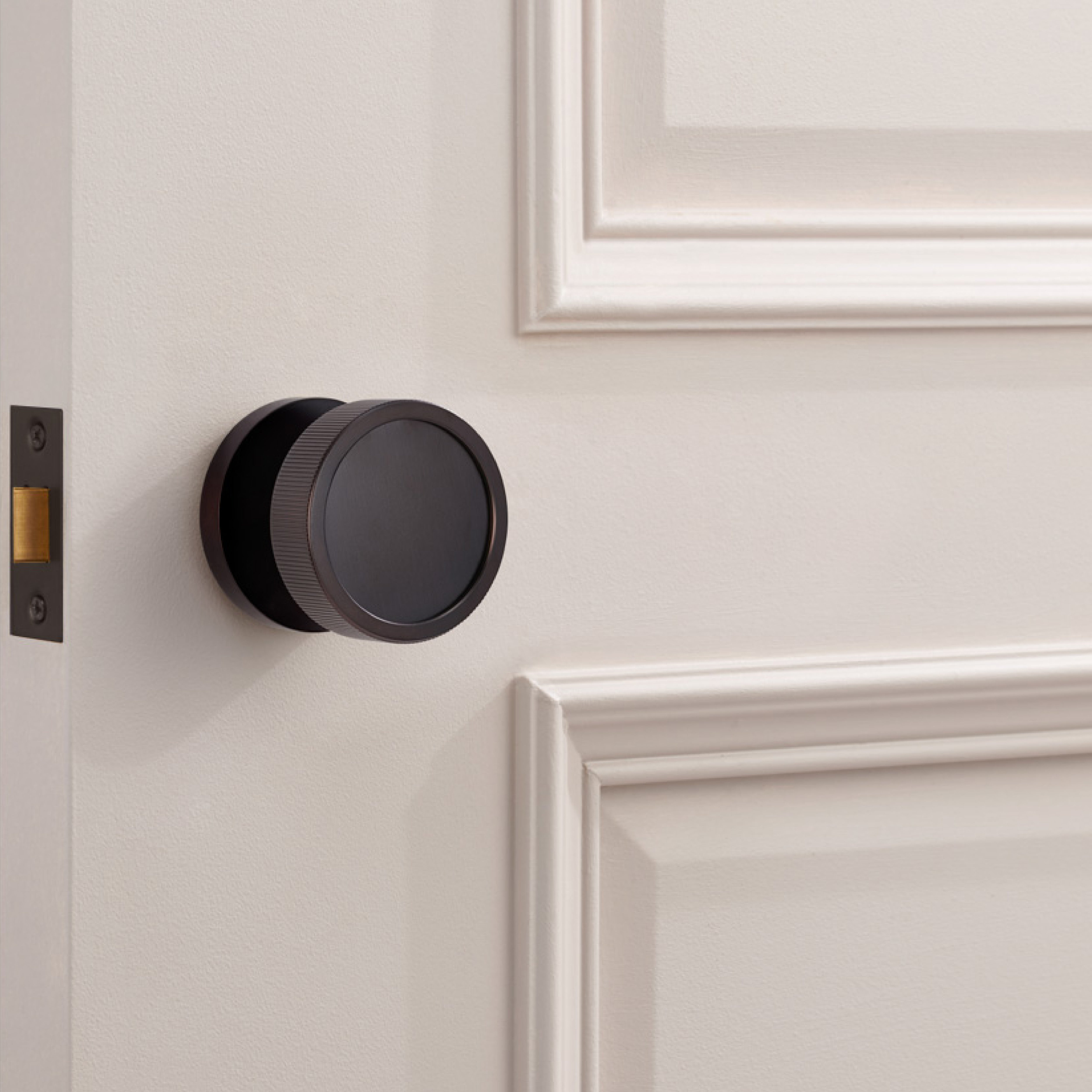 Brass Mortice Door Knobs in Bronze