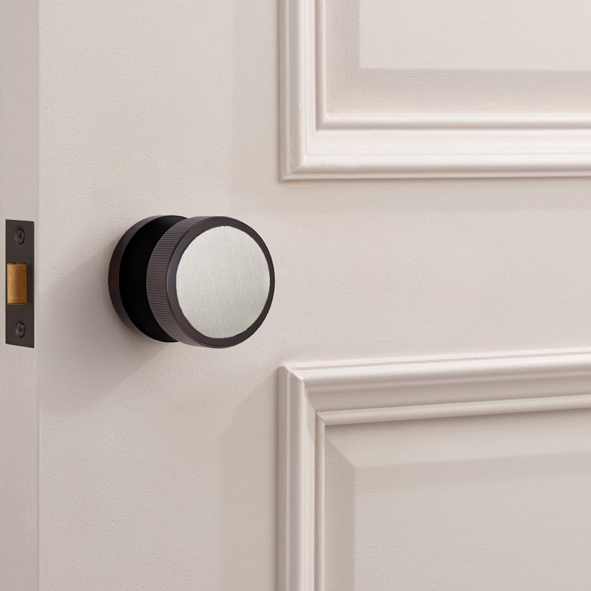 Brass Mortice Door Knobs in Bronze