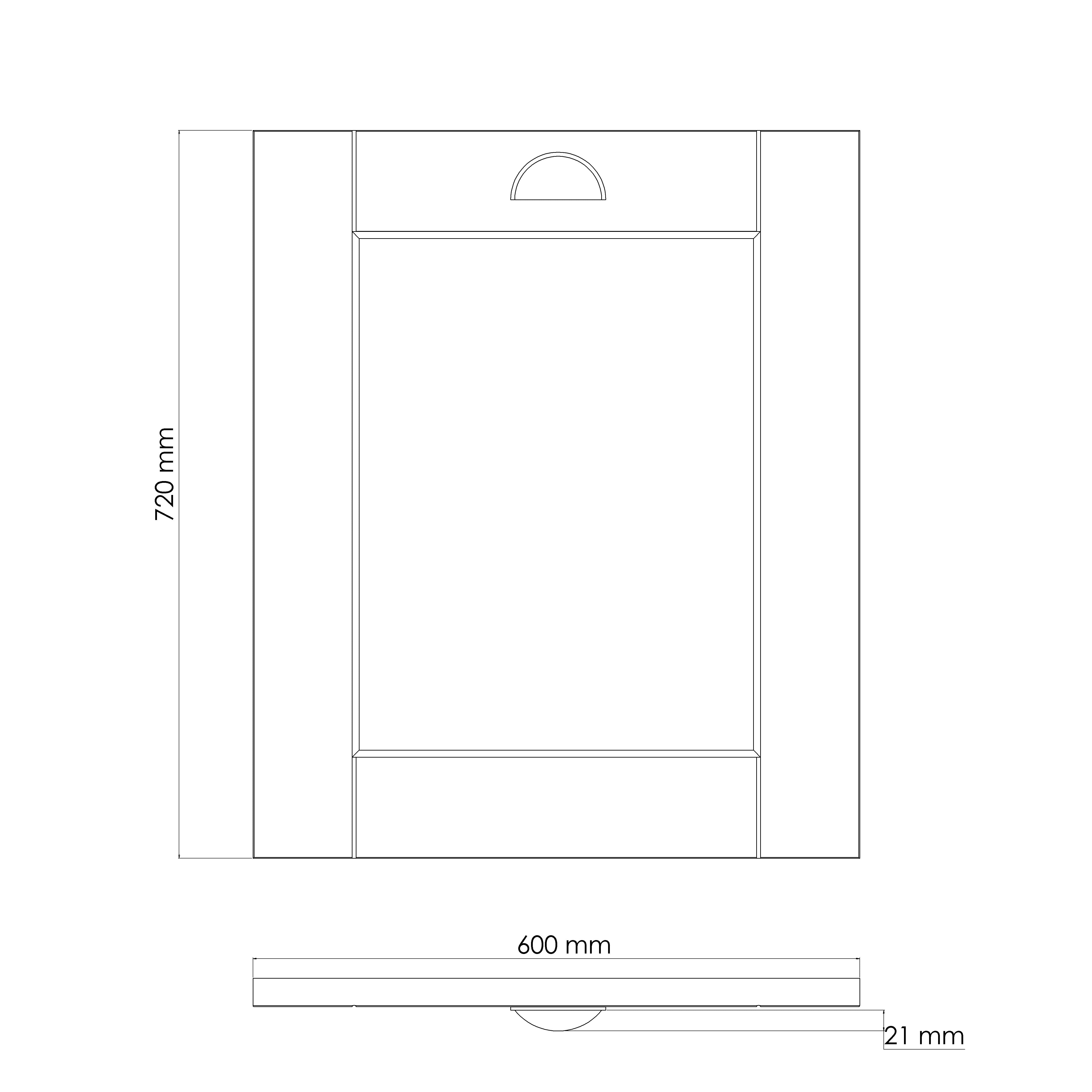 Brass Cup Handles in Gunmetal