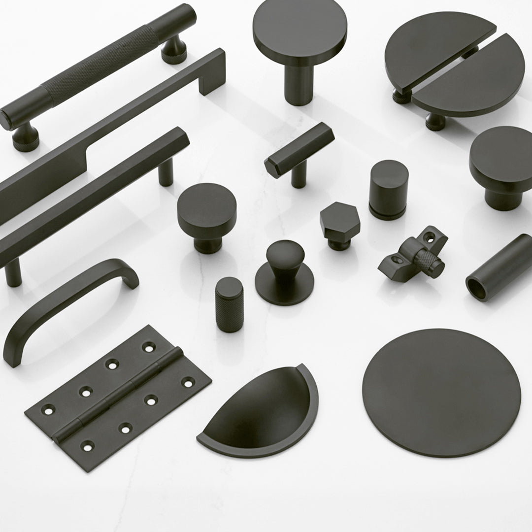 Gunmetal grey hardware