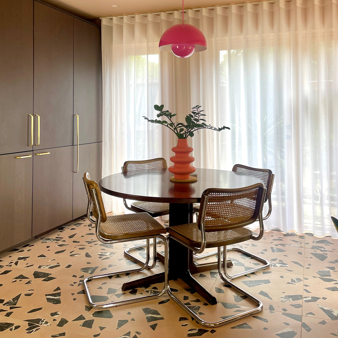 Brass Curved Cabinet Handles in Gold