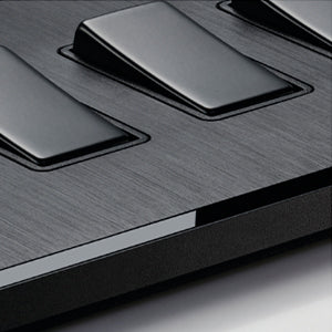 black and black gloss halo