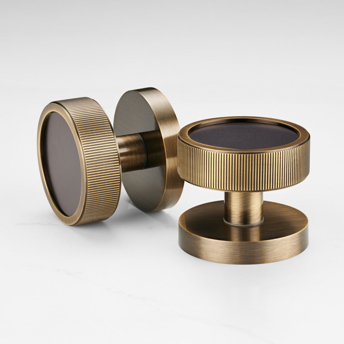 Brass Mortice Door Knobs in Antique