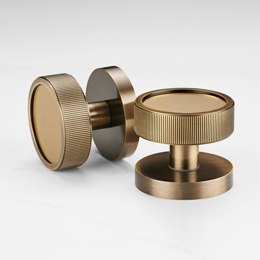 Brass Mortice Door Knobs in Antique