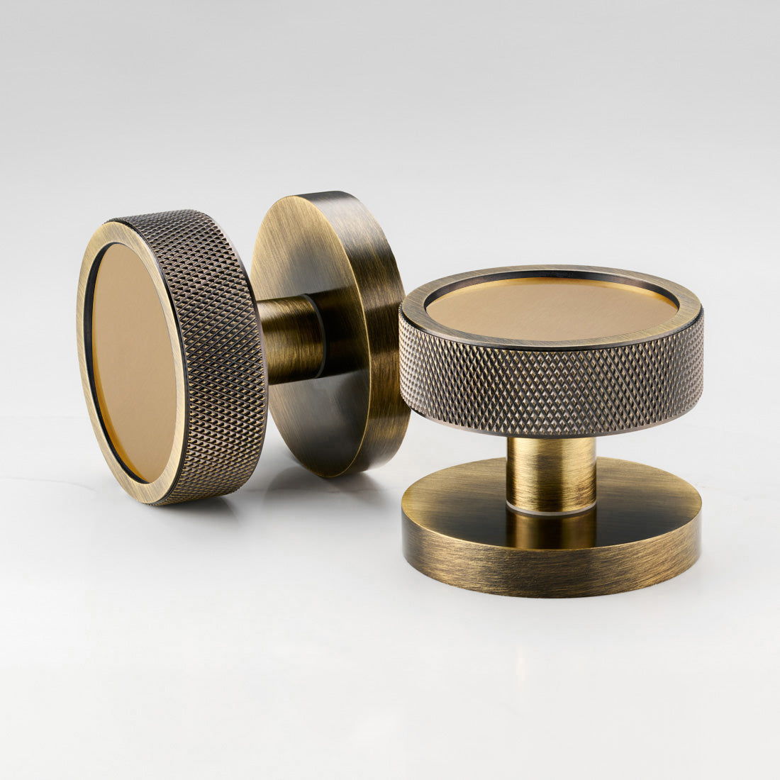 Brass Mortice Door Knobs in Antique