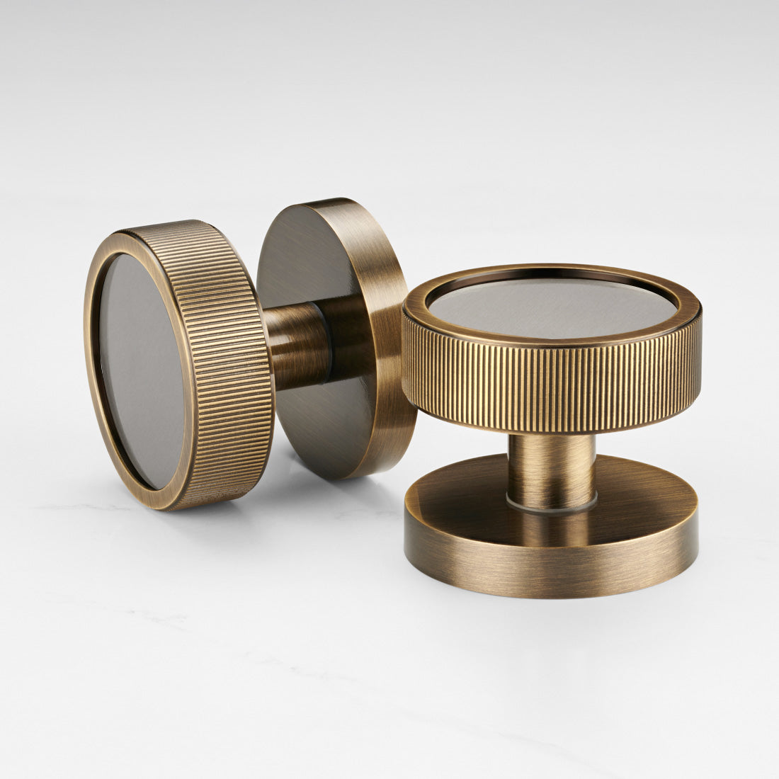 Brass Mortice Door Knobs in Antique
