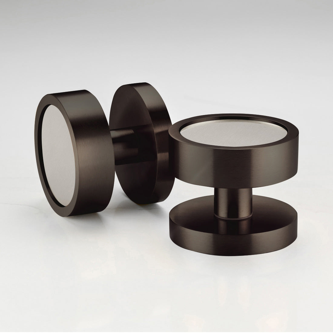 Brass Mortice Door Knobs in Bronze