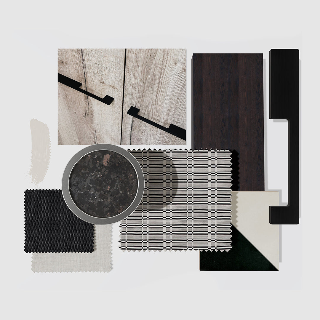 Rustic Mattoboard Design 3D material boards online with Mattoboard and Pushka Home ...