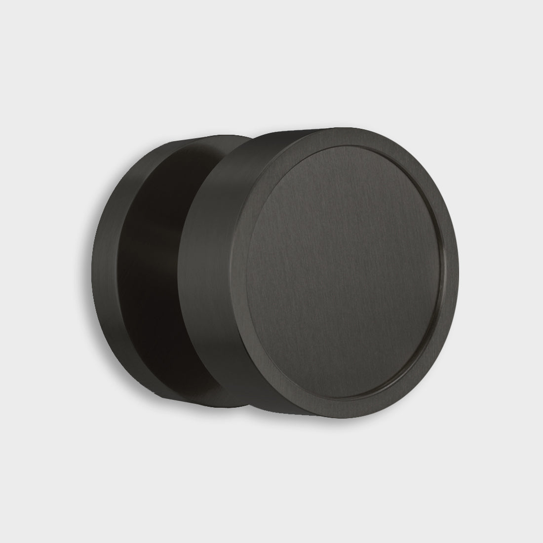 Brass Mortice Door Knobs in Black