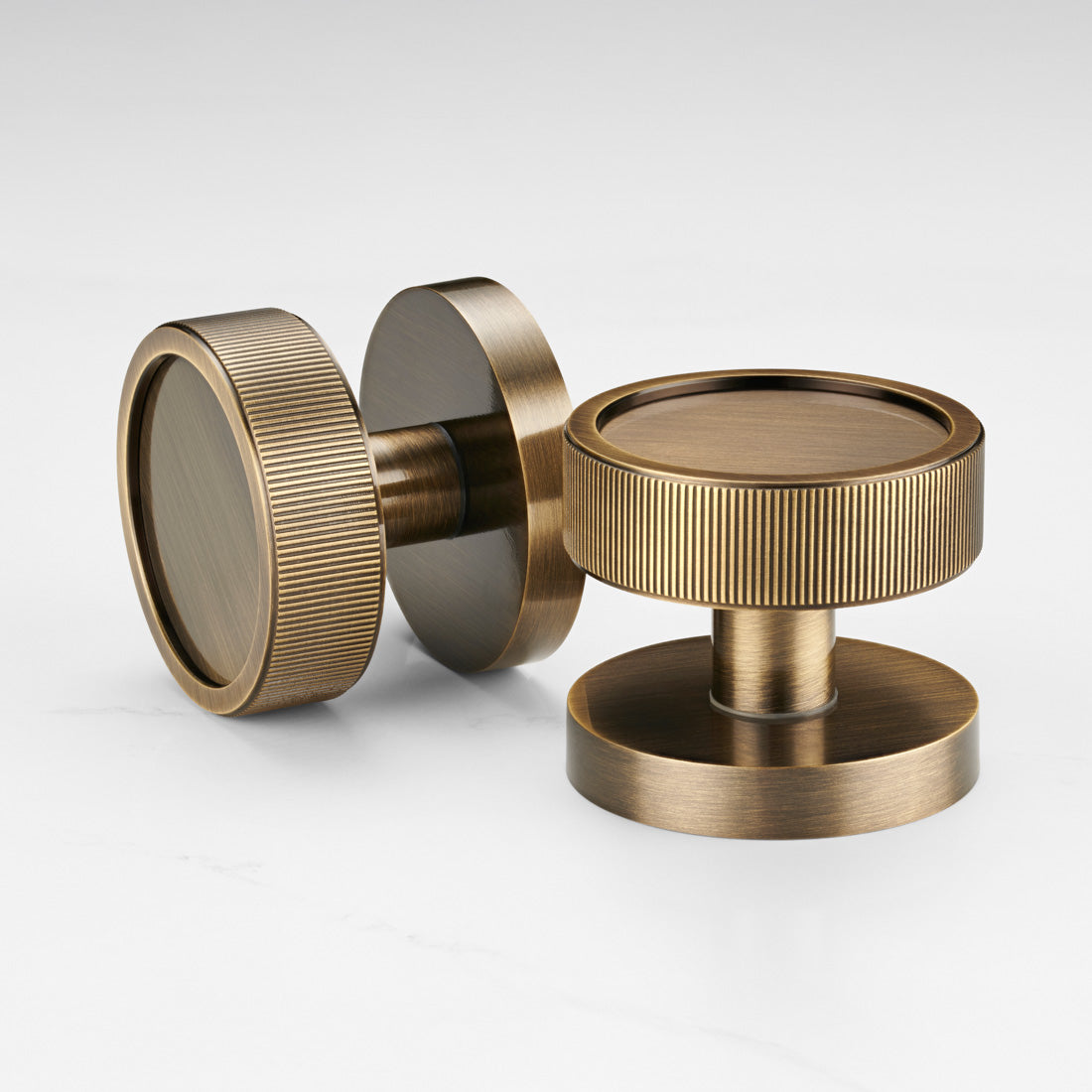 Brass Mortice Door Knobs in Antique