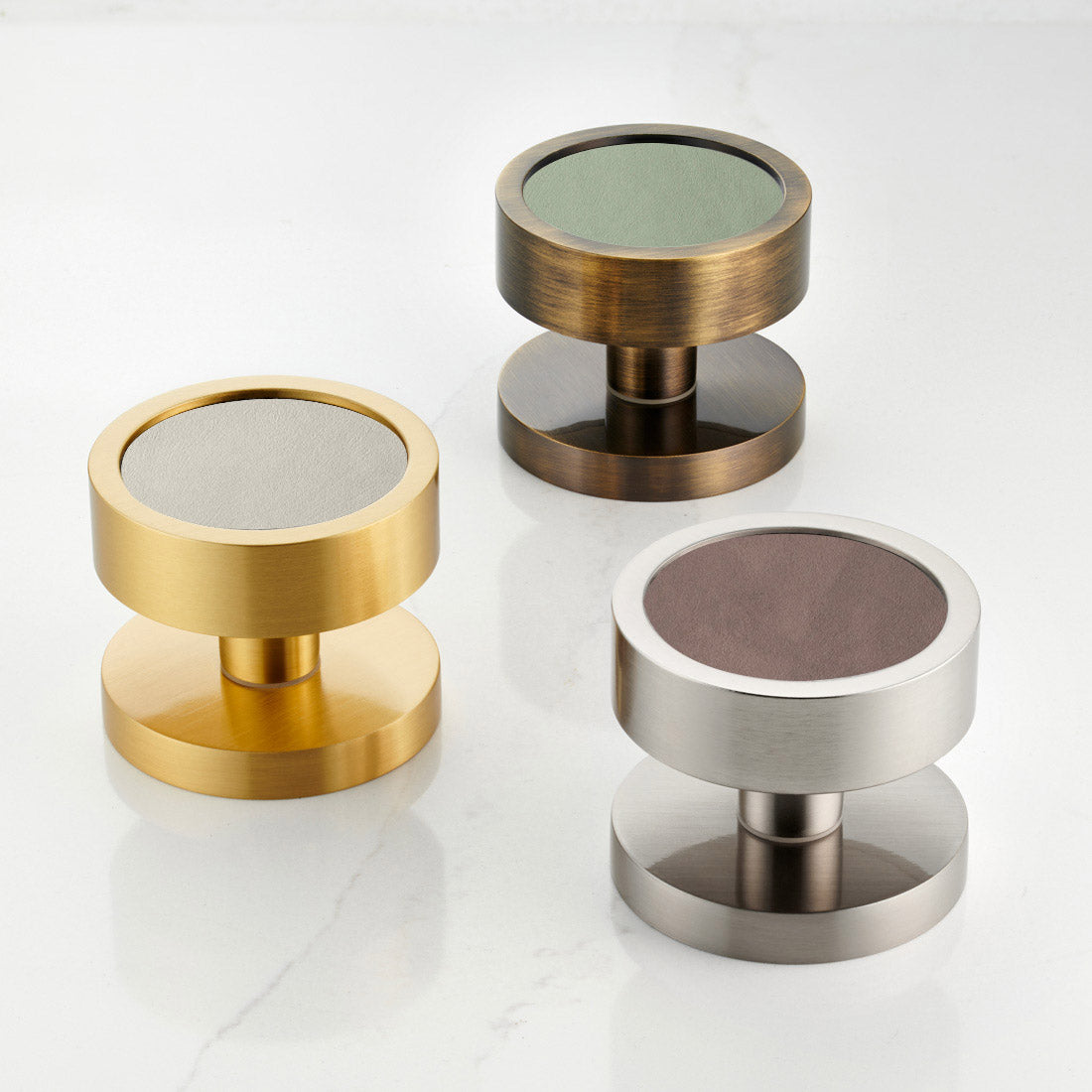 Paintable Mortice Door Knobs in Antique
