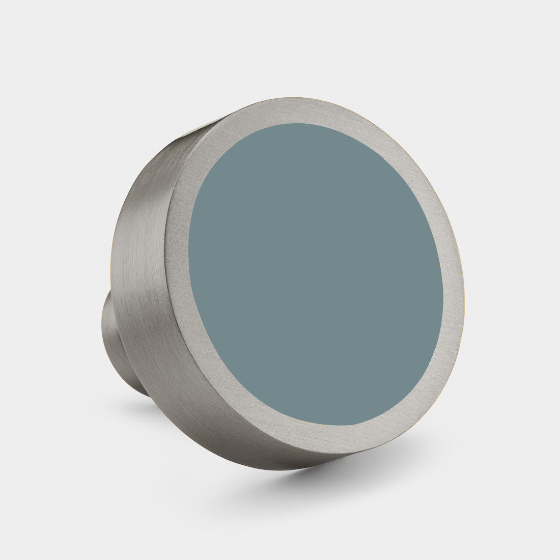 Custom Colour Brass Cabinet Knobs in Silver