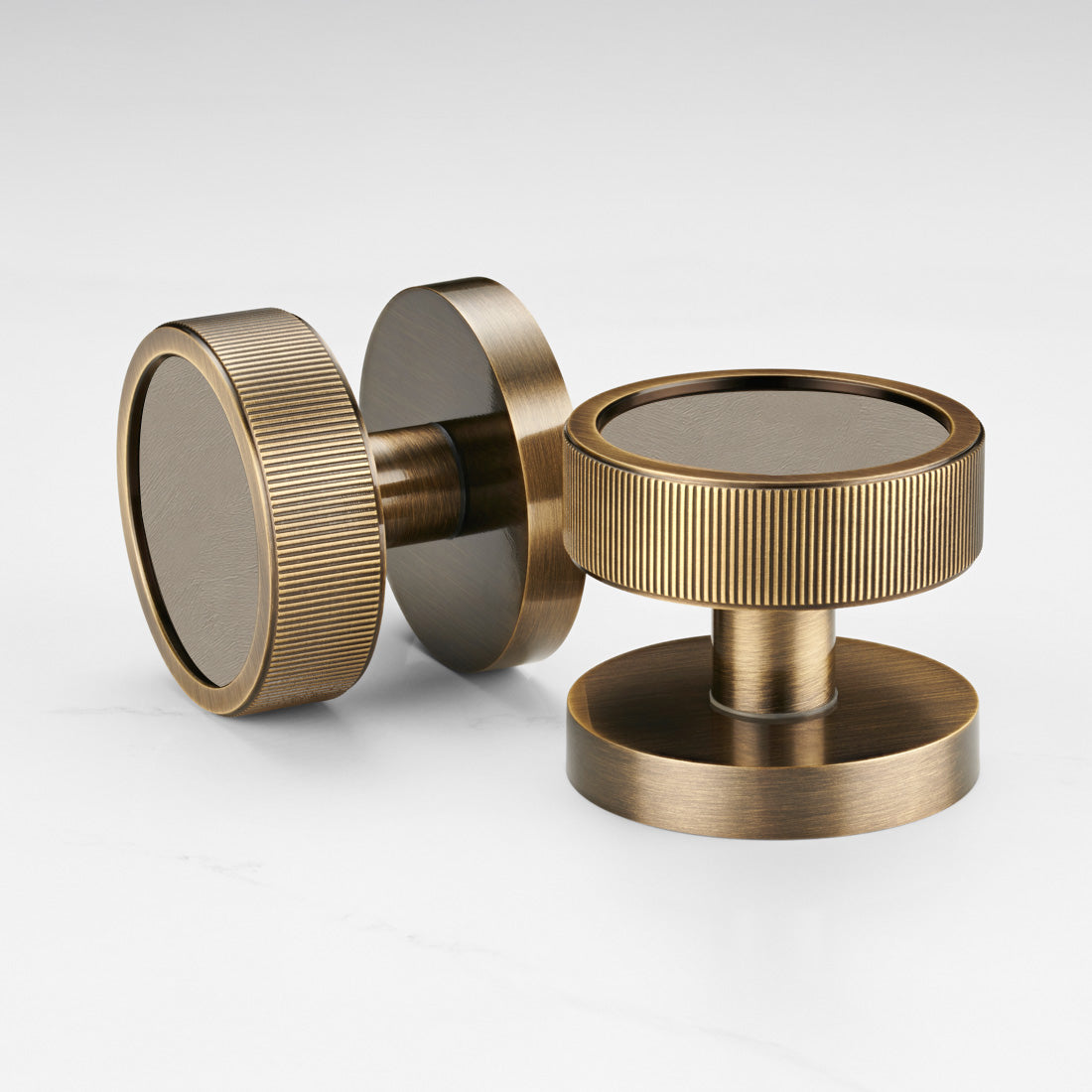 Paintable Mortice Door Knobs in Antique
