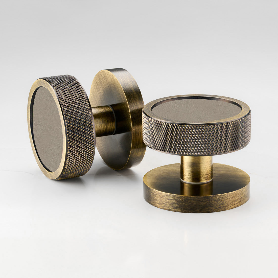 Paintable Mortice Door Knobs in Antique