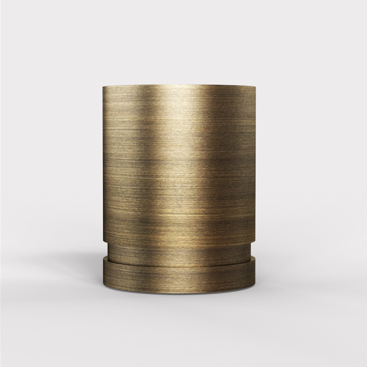 Brass Cylinder Pulls in Antique