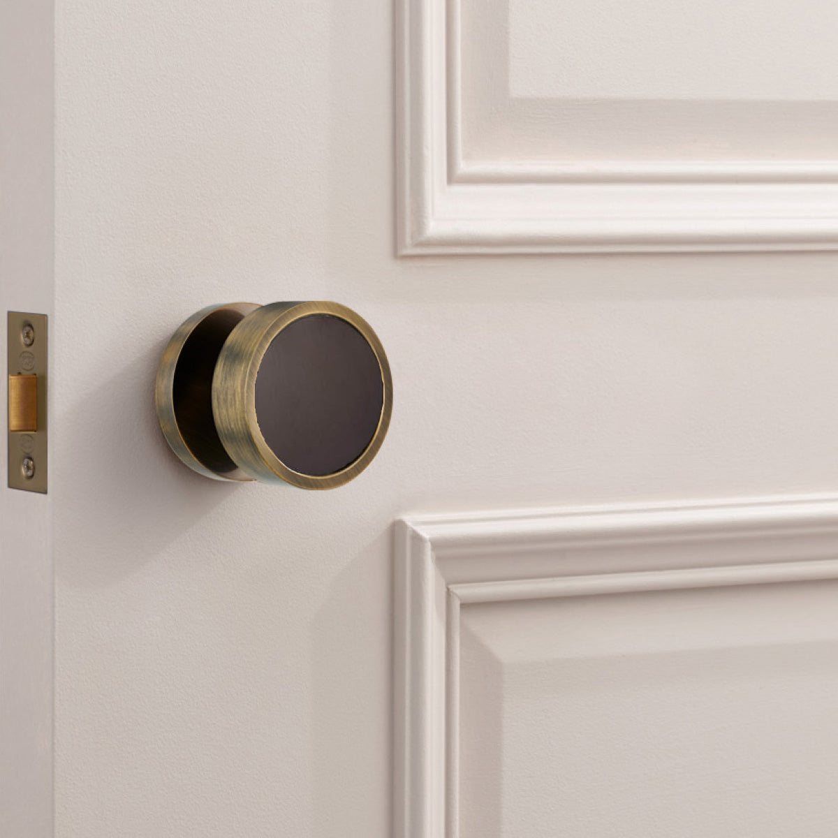 Brass Mortice Door Knobs in Antique