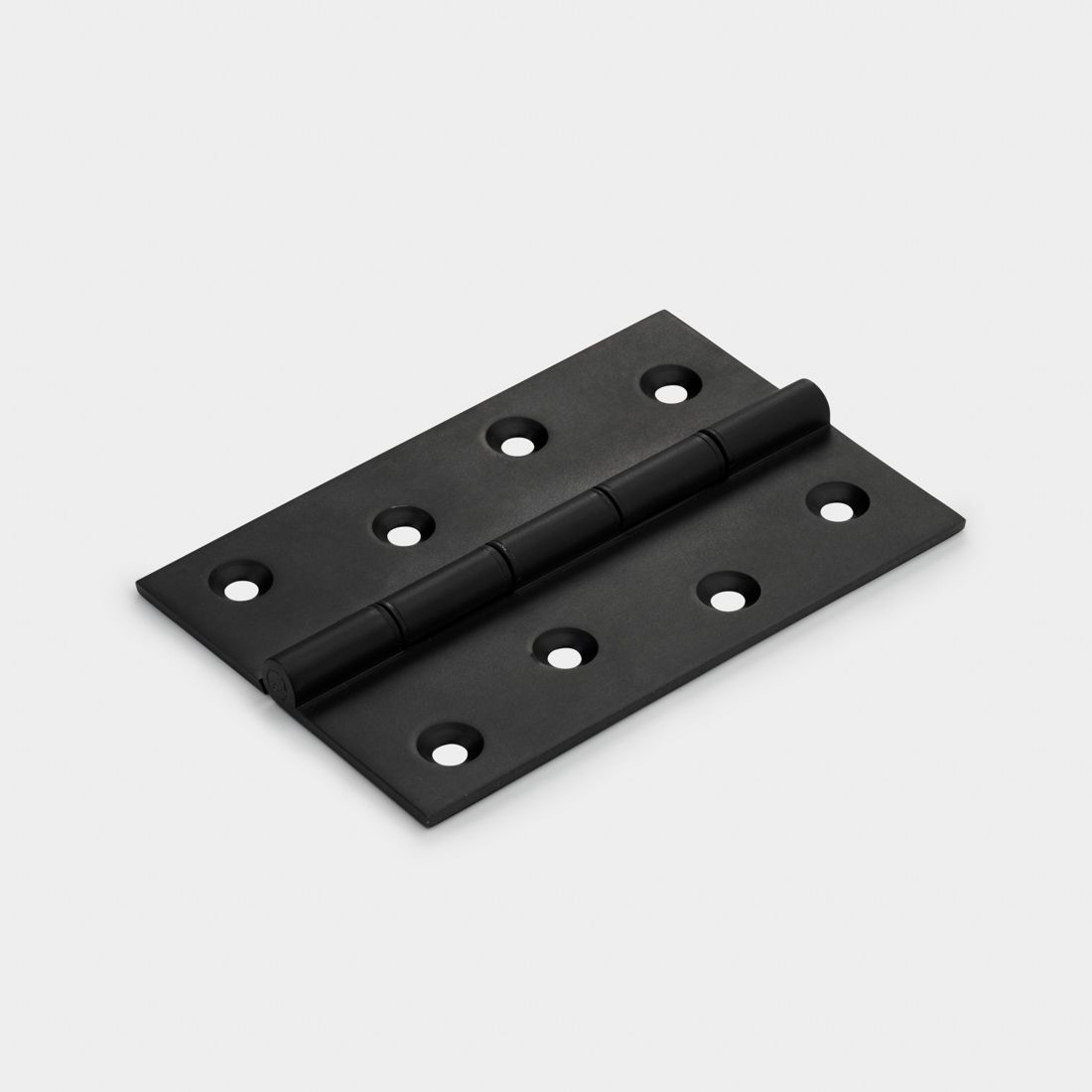 Brass Butt Hinge in Black - Double Bronze Washered - 100mm x 67mm