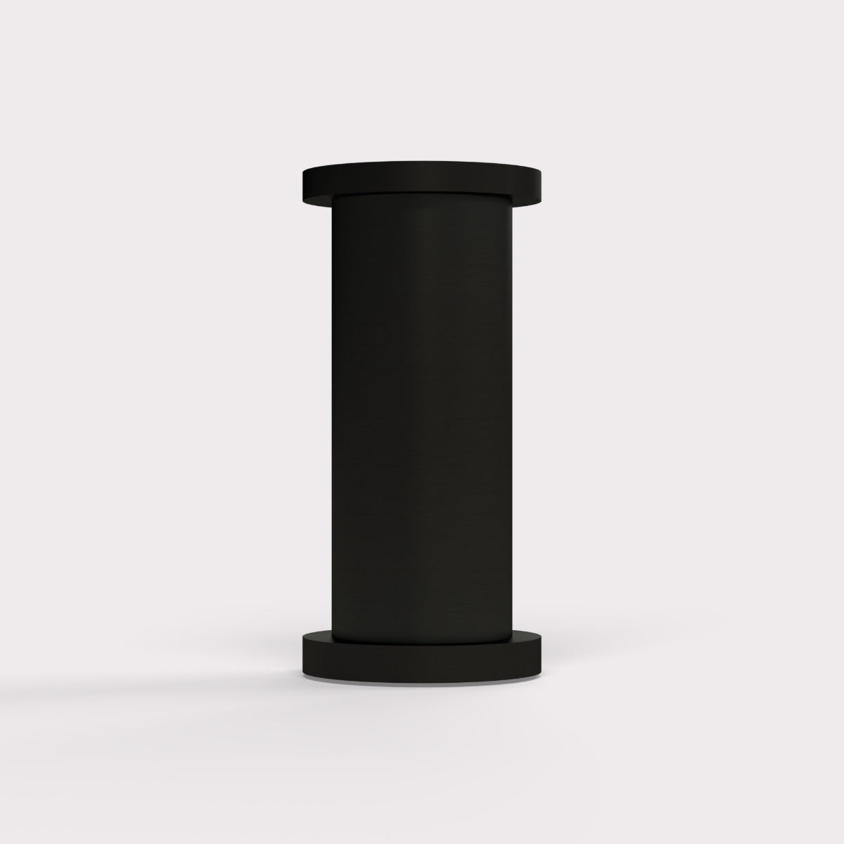 Brass Coat Hook in Black