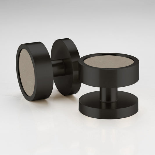 Paintable Mortice Door Knobs in Black