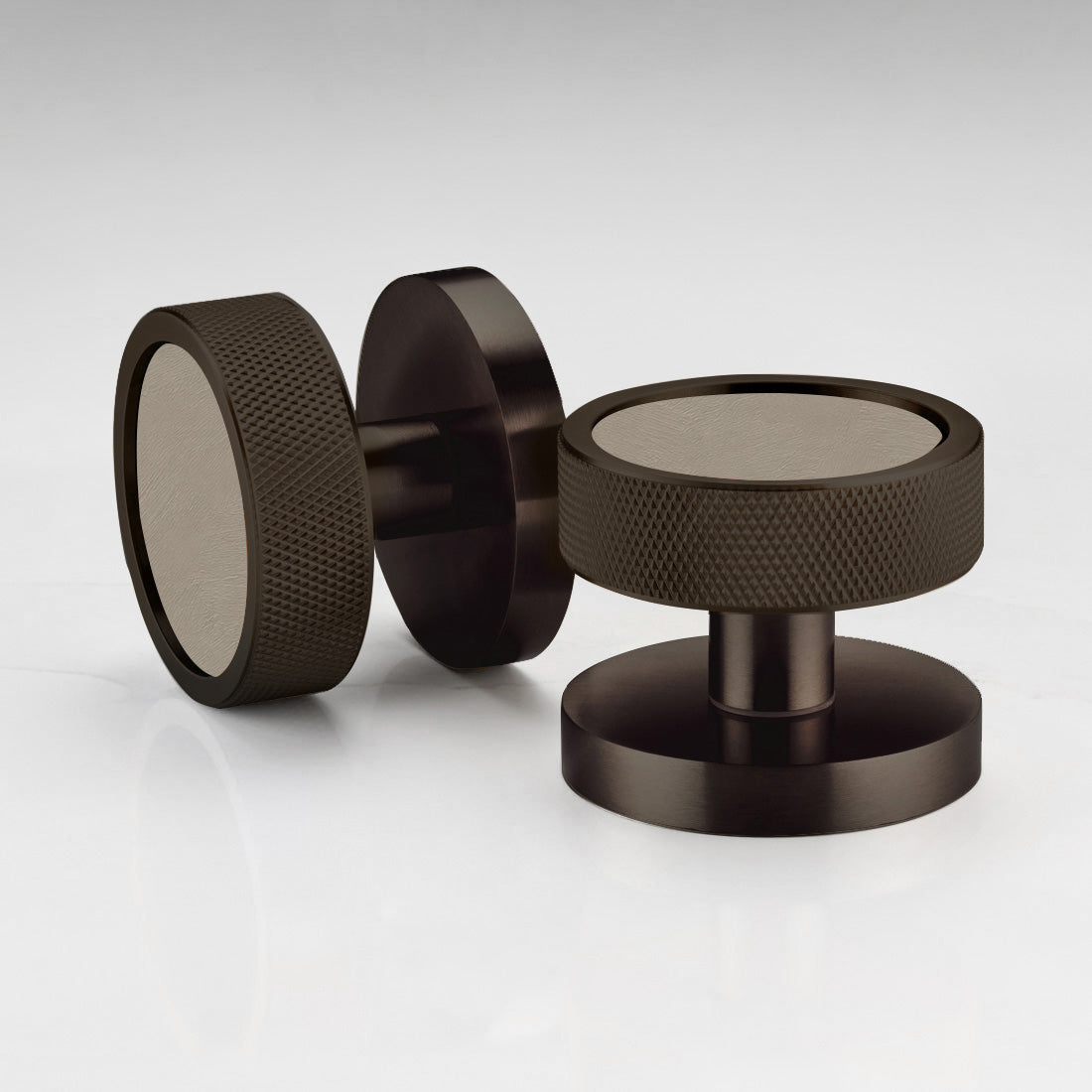 Paintable Mortice Door Knobs in Bronze