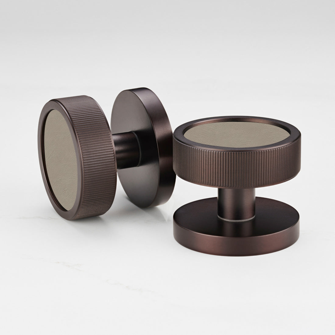 Paintable Mortice Door Knobs in Bronze
