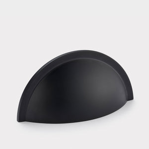 Brass Cup Handles in Black