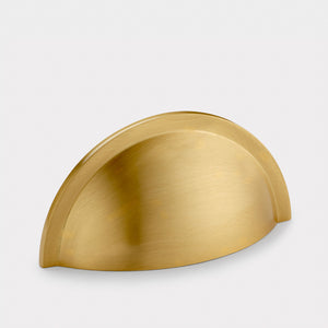 Brass Cup Handles in Gold