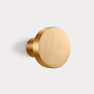 Brass Coat Hook in Gold