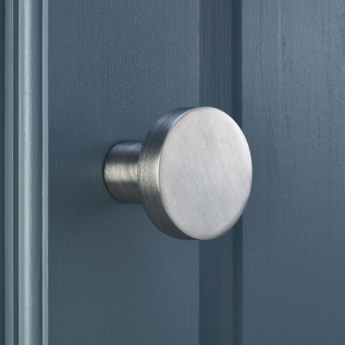 Brass Coat Hook in Silver